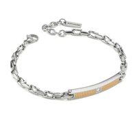 Bracelet Boccadamo Homme in Acier ABR804D